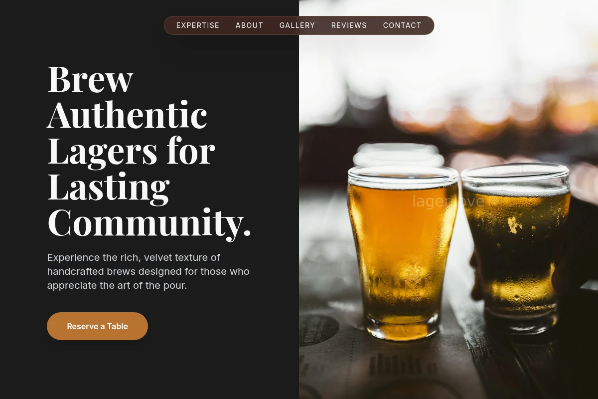 Stout Craft Beer