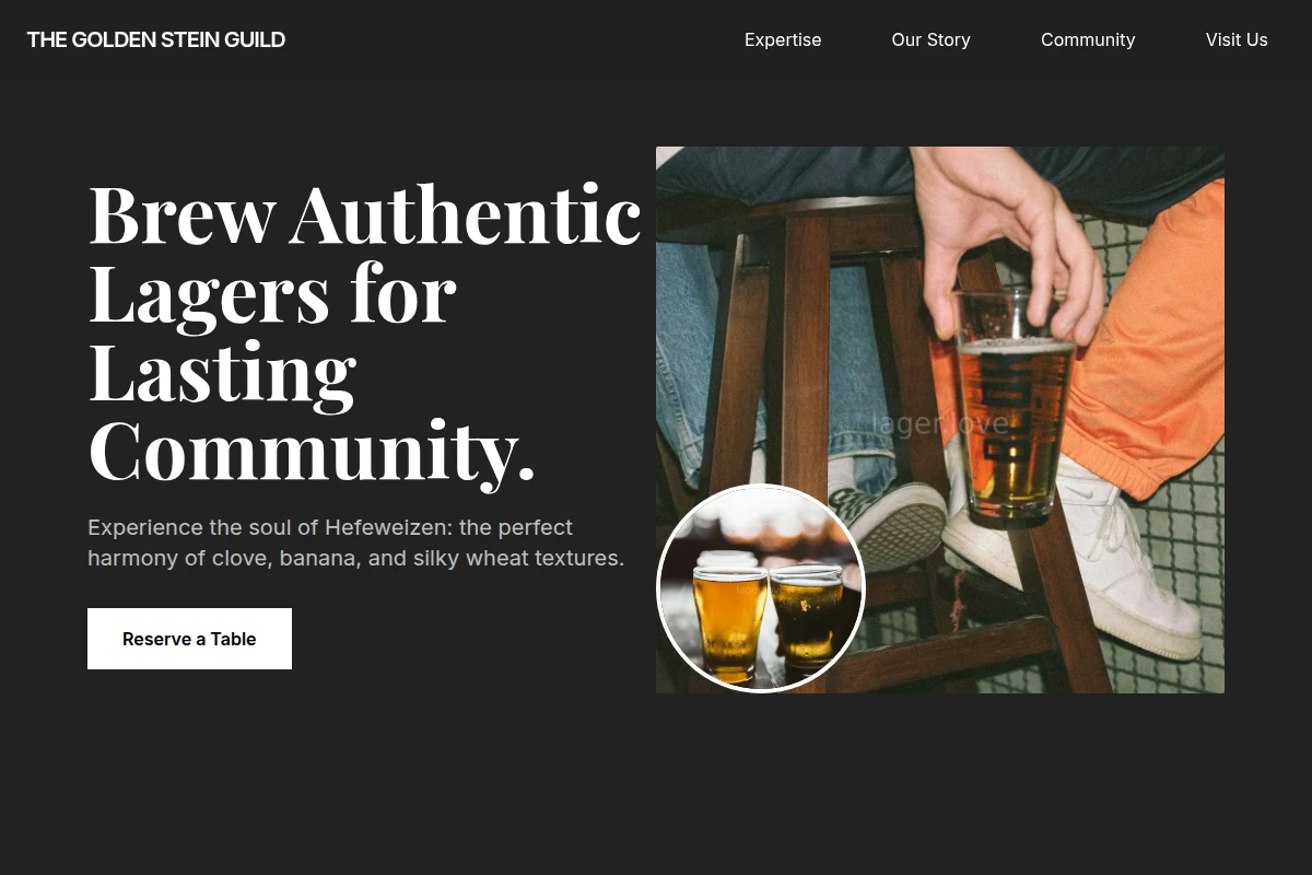 Hefeweizen Craft Beer